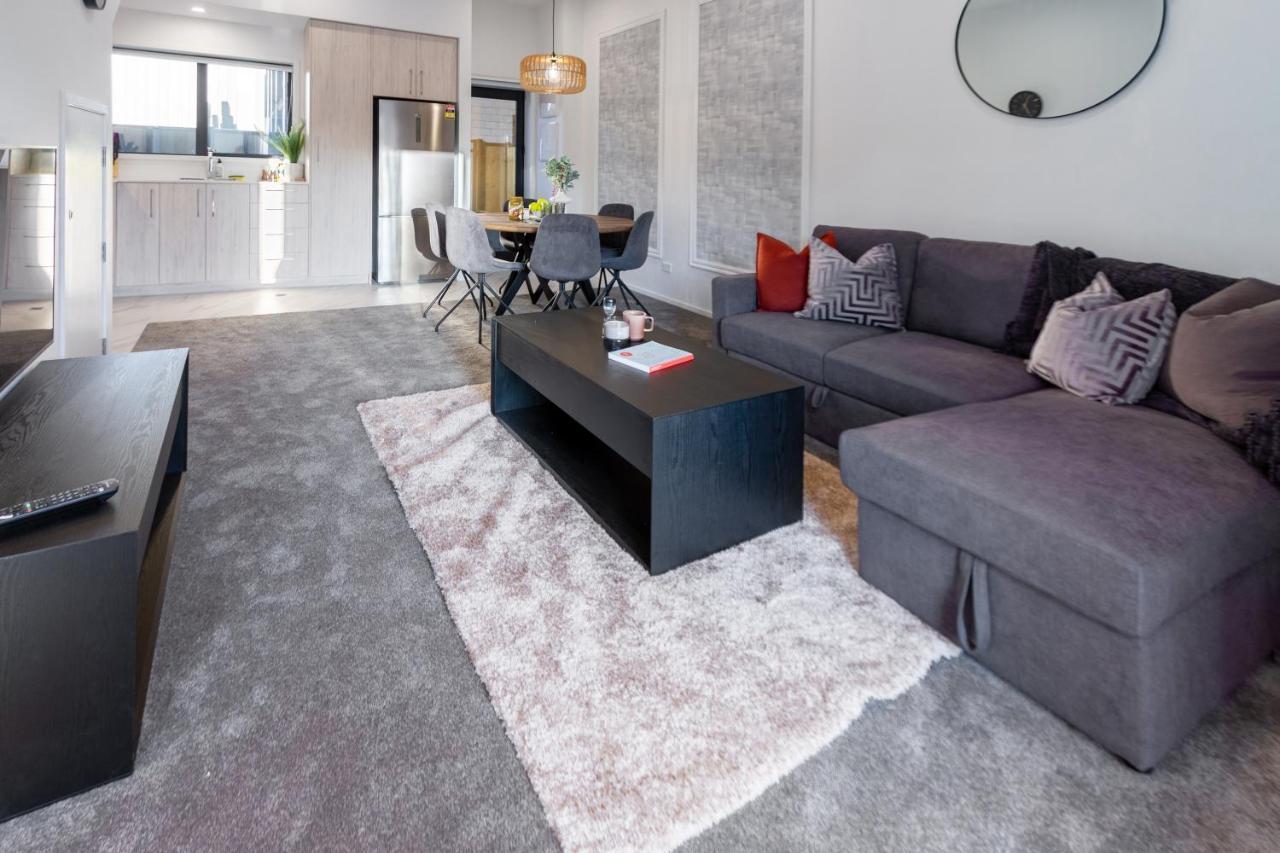 Modern 3 Bed Overlooking Hagley Park Christchurch Eksteriør bilde