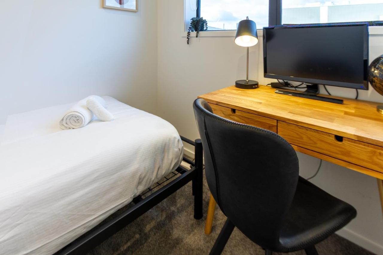 Modern 3 Bed Overlooking Hagley Park Christchurch Eksteriør bilde